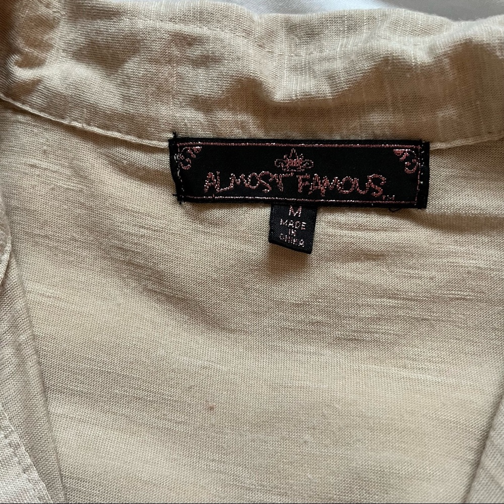 Almost Famous top - Picture 2 of 3
